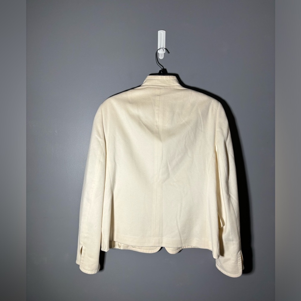 Akris Punto Wool Angora Blend Blazer Womens Size 14 - Picture 2 of 6